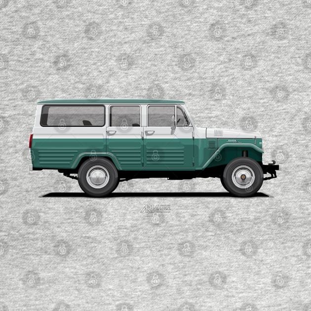 Land Cruiser Station Wagon FJ45LV - Green by ARVwerks